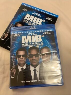 MIB³ (Men in Black 3) Blu‑Ray + DVD Combo Pack - Blue